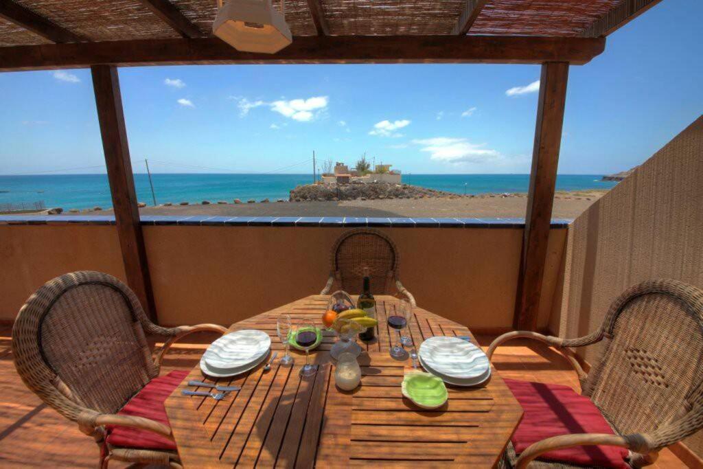 Wohnung direkt am Meer in Lajita Exterior foto